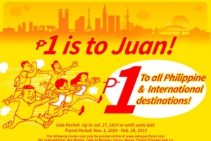 Promocja Cebu Pacific Air