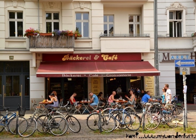 Exploring Berlin on bike