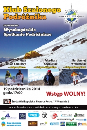 Spotkanie na górskich szczytach w Klubie Szalonego Podróżnika