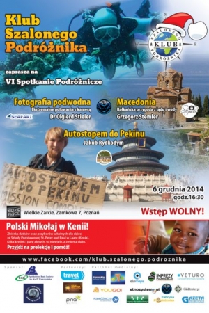 Spotkanie podróżnicze i mikołajowa akcja „Paczka dla Laare”
