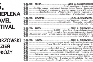 6. Peneplena Travel Festival – 8. Chorzowski Tydzień Podróży