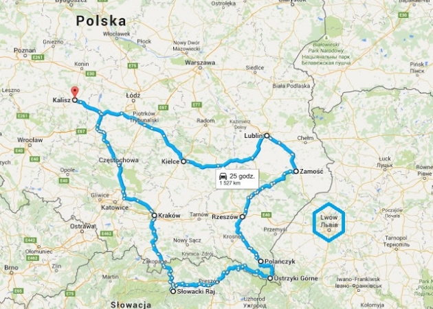 Planowanie podróży - wyzwanie: 