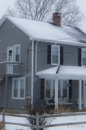 Znów zima nad zatoką (Stamford, CT, USA)