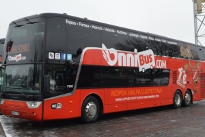 OnniBus - tanie podróżowanie po Finlandii