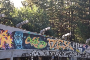 One bobsleigh track that has been through a lot