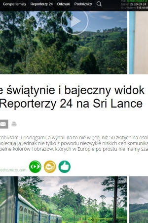Wywiad dla TVN 24