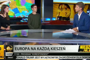 Pokaż nam świat - rozmowa w studio TVN24 BiŚ