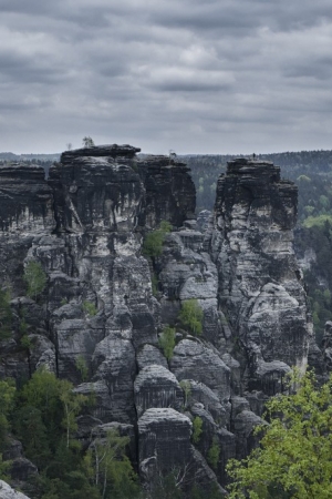 Bastei – z widokiem na Saksońską Szwajcarię