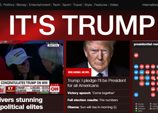 Will America be great again? Trump wygrywa wybory